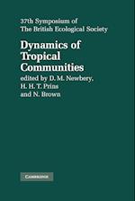 Dynamics of Tropical Communities