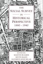 The Social Survey in Historical Perspective, 1880–1940