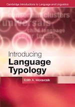 Introducing Language Typology