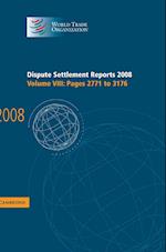 Dispute Settlement Reports 2008: Volume 8, Pages 2771-3176
