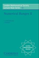 Numerical Ranges II