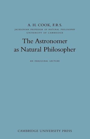 The Astronomer as Natural Philosopher