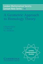 A Geometric Approach to Homology Theory