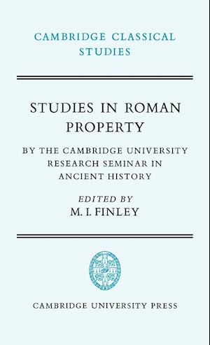 Studies in Roman Property