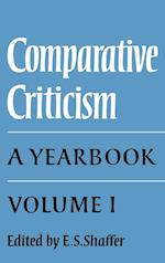 Comparative Criticism: Volume 1, The Literary Canon