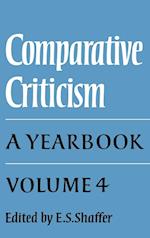 Comparative Criticism: Volume 4, The Language of the Arts
