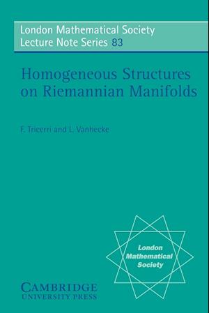 Homogeneous Structures on Riemannian Manifolds