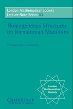 Homogeneous Structures on Riemannian Manifolds