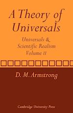 A Theory of Universals: Volume 2