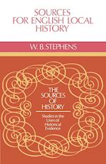 Sources for English Local History