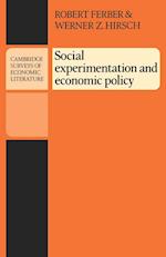 Social Experimentation and Economic Policy