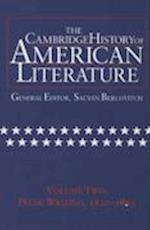 The Cambridge History of American Literature: Volume 2, Prose Writing 1820–1865