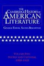 The Cambridge History of American Literature: Volume 5, Poetry and Criticism, 1900–1950