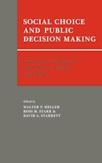 Essays in Honor of Kenneth J. Arrow: Volume 1, Social Choice and Public Decision Making