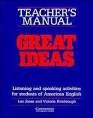 Great Ideas Teacher's manual