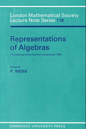 Representations of Algebras