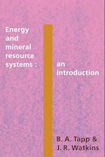 Energy and Mineral Resource Systems