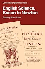 English Science: Bacon to Newton