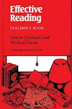 Effective Reading Teacher's book