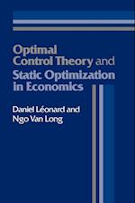 Optimal Control Theory and Static Optimization in Economics