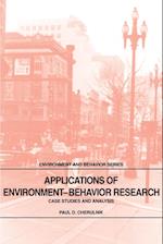 Applications of Environment-Behavior Research