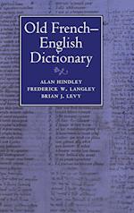 Old French-English Dictionary