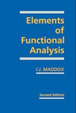 Elements of Functional Analysis