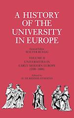 A History of the University in Europe: Volume 2, Universities in Early Modern Europe (1500-1800)