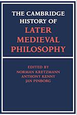 The Cambridge History of Later Medieval Philosophy