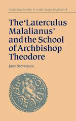 The 'Laterculus Malalianus' and the School of Archbishop Theodore