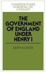 The Government of England under Henry I