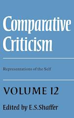 Comparative Criticism: Volume 12, Representations of the Self