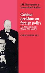 Cabinet Decisions on Foreign Policy