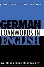 German Loanwords in English