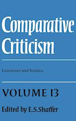 Comparative Criticism: Volume 13, Literature and Science