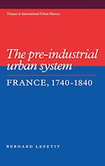 The Pre-industrial Urban System