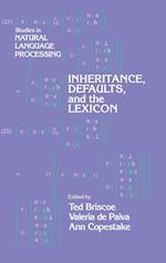 Inheritance, Defaults and the Lexicon