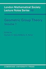 Geometric Group Theory: Volume 1