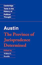 Austin: The Province of Jurisprudence Determined