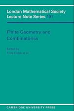 Finite Geometries and Combinatorics