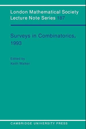 Surveys in Combinatorics, 1993