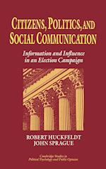 Citizens, Politics and Social Communication