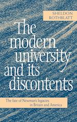 The Modern University and Its Discontents