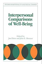 Interpersonal Comparisons of Well-Being
