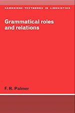 Grammatical Roles and Relations