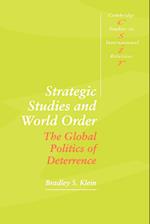 Strategic Studies and World Order