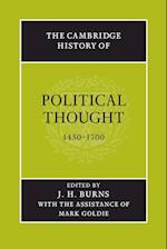 The Cambridge History of Political Thought 1450-1700
