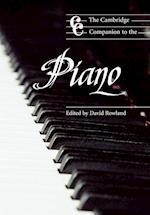 The Cambridge Companion to the Piano