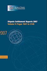 Dispute Settlement Reports 2007