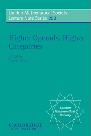Higher Operads, Higher Categories